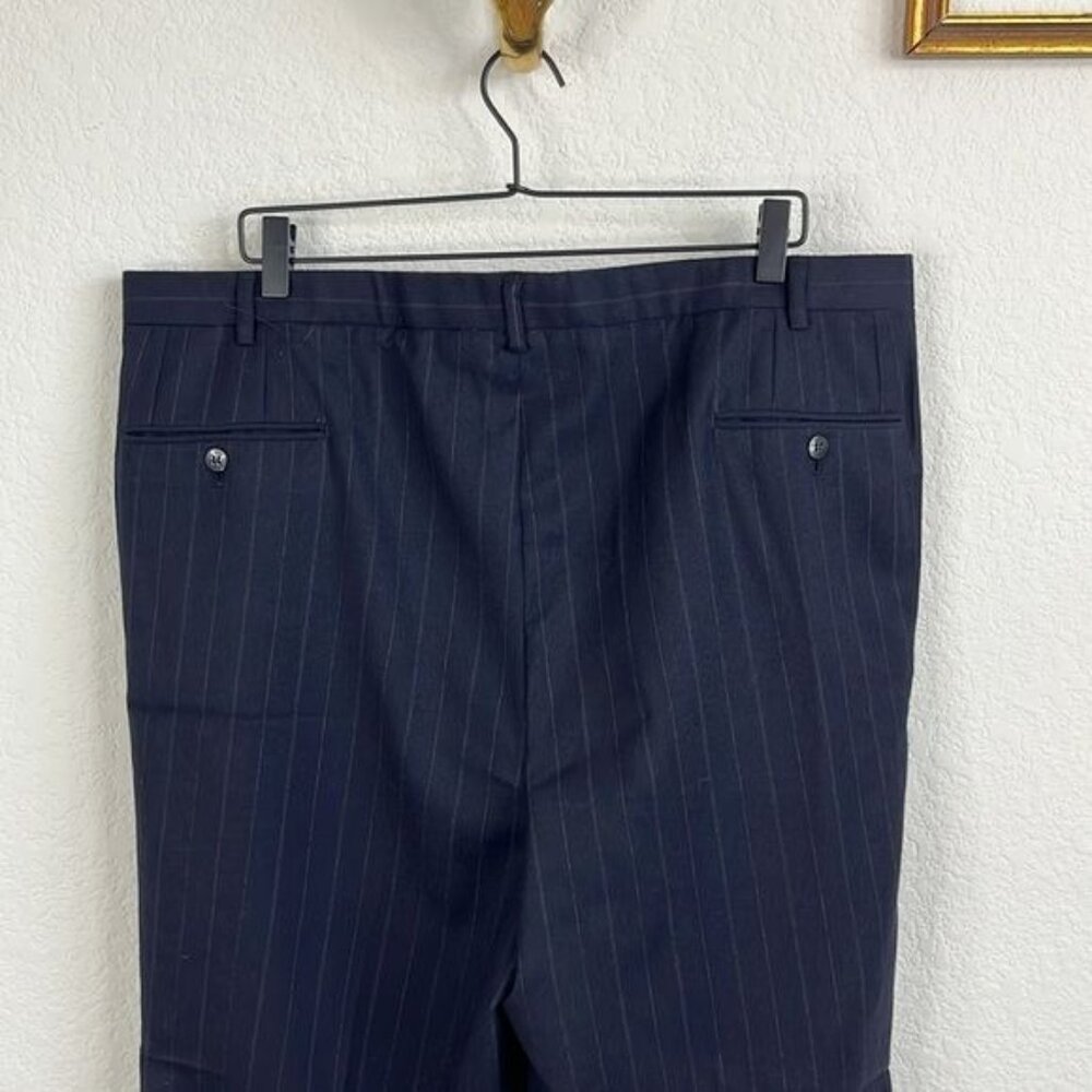 Brioni Clappers VTG Pinstriped Cashmere Wool 2 Pc 2 Button Suit suit - Picture 8 of 14